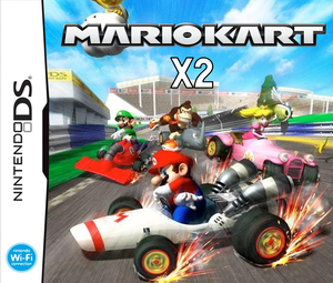 Mario Kart x2 Ds Hackrom Español Multilenguaje Android Pc